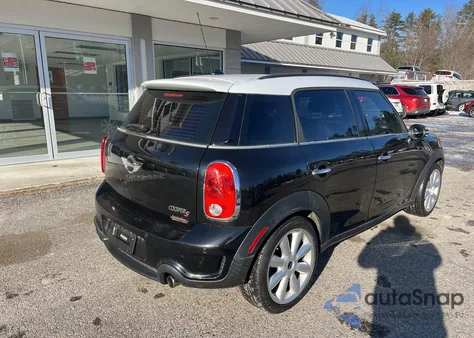 2012 Mini Cooper S Countryman from USA, damaged, VIN WMWZC3C55CWM28121